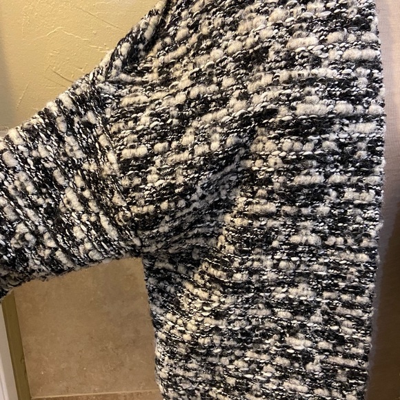 H&M Wool Chunky Knit Open Cardigan Sweater Jacket sz M - Picture 5 of 9